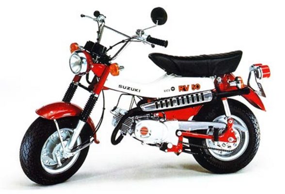 Схема скутера сузуки RV50
