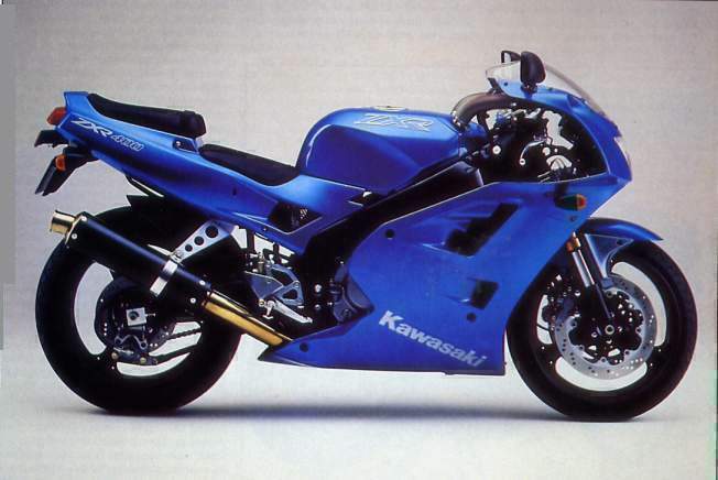 Схема мотоцикла Kawasaki ZXR-400